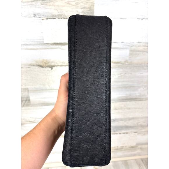 Brunomagli Womens Black Leather Arabella Luxury Designer Shoulder Bag Clutch NWT